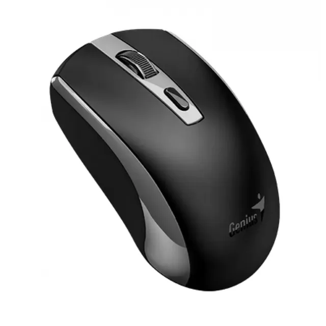 Mouse Genius ECO-8150 Black/Grey Wless Recargable