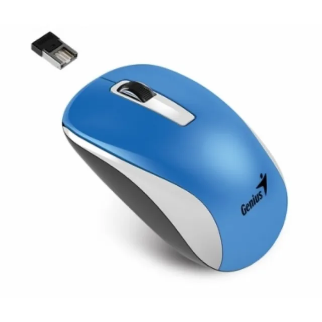 Mouse Genius NX-7010 Wireless White Blue