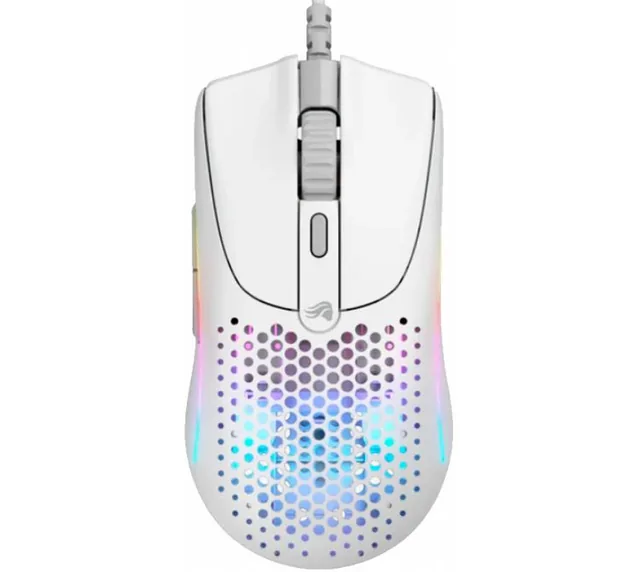 Mouse Glorious Model O 2 Mini Matte White RGB 26K DPI