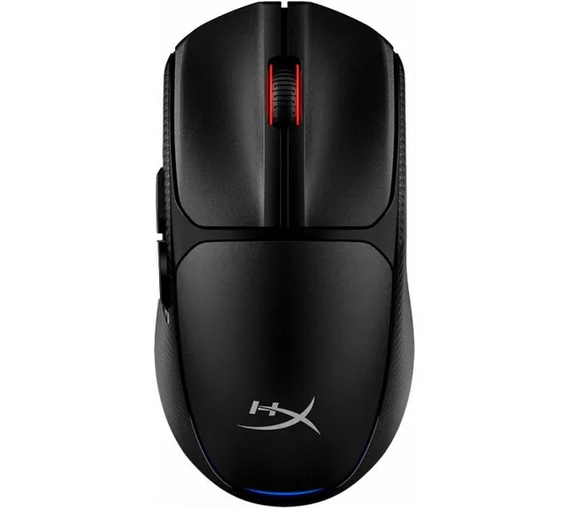 Mouse HyperX Pulsefire Fuse Wireless 2.4Ghz Bluetooth RGB 75gr 85Hs