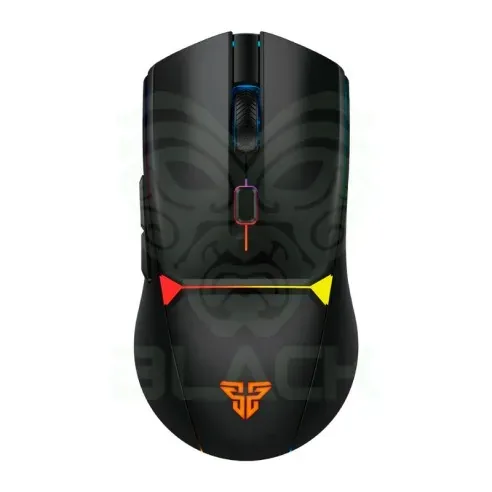 Mouse Inalámbrico Fantech Crypto II Wg7v2rd Black 12000 Dpi 1000hz + Dock RGB