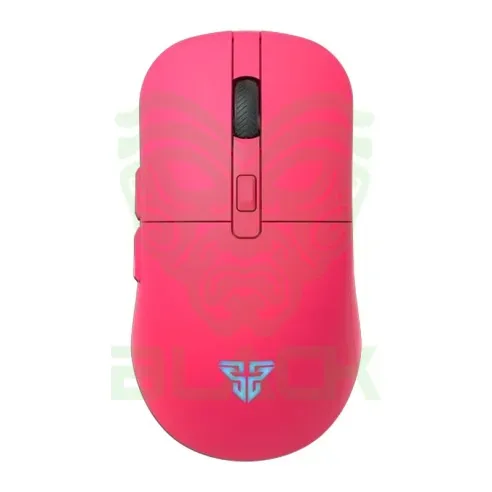 Mouse Inalámbrico Fantech Kanata Wg9rd Rosie - Pink 12000 Dpi 1000hz Tri-mode + Dock RGB