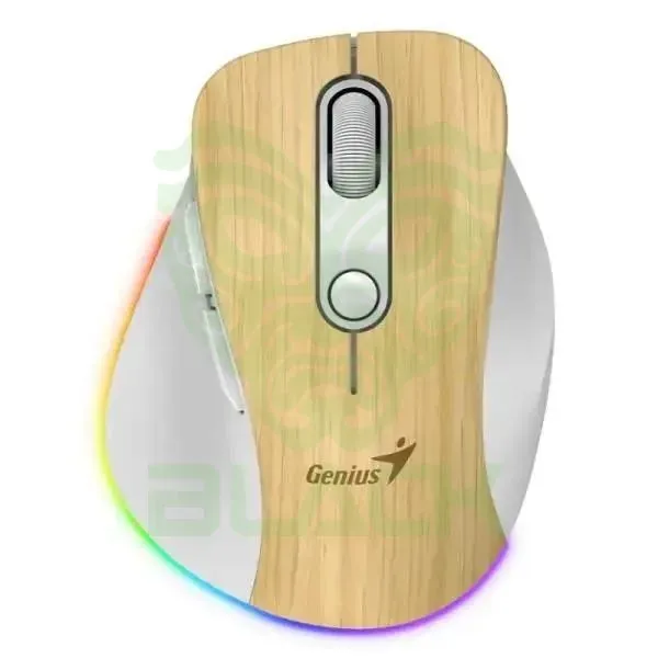 Mouse Inalambrico Genius Ergo 9000s Pro Madera