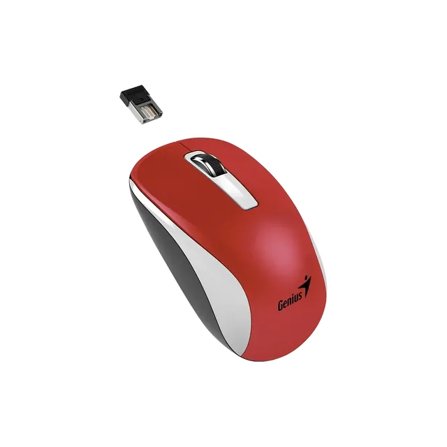 MOUSE INALÁMBRICO GENIUS NX-7010 ROJO