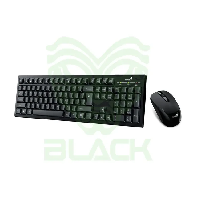 Mouse Inalambrico Genius Tec+ Genius KM-8101 Black