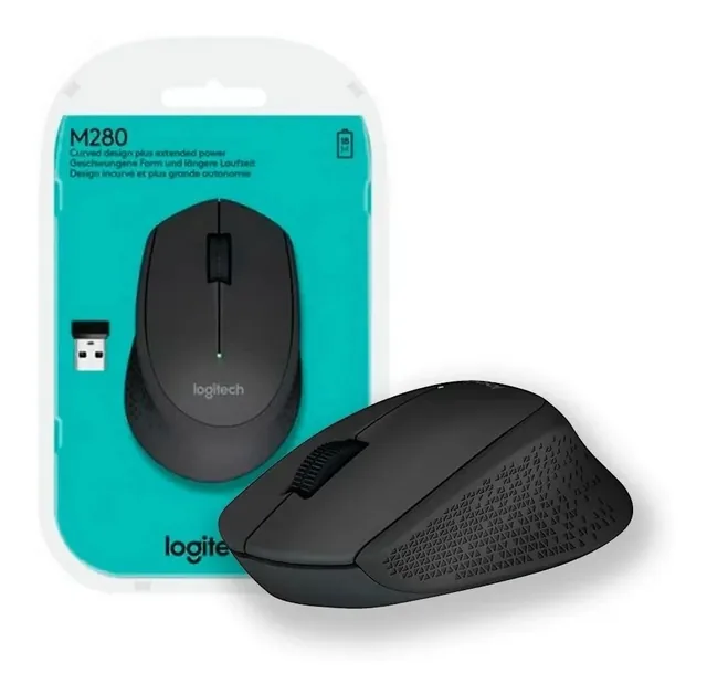 Mouse Inalámbrico Logitech M280 Red