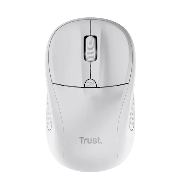 Mouse Inalámbrico Trust Primo Wireless 1600dpi Blanco Mate