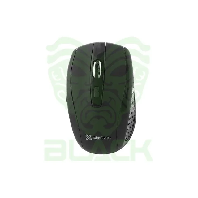 Mouse Klipxtreme Klever Inalambrico 6bot Negro