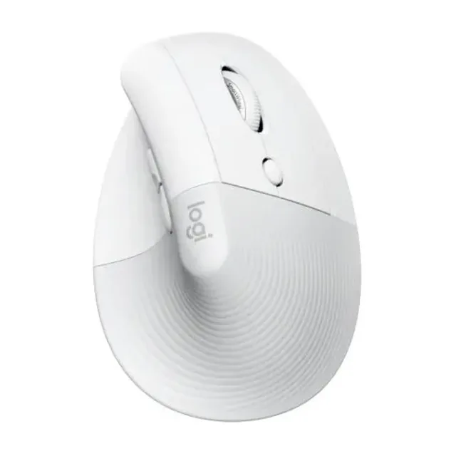 MOUSE LOGITECH LIFT VERTICAL WIRELESS WHITE