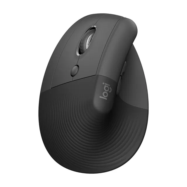 MOUSE LOGITECH LIFT VERTICAL ZURDO WIRELESS BLACK