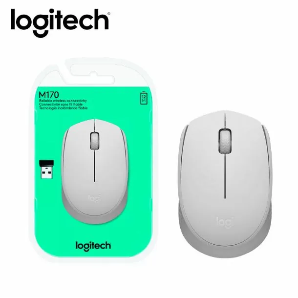 Mouse Logitech M170 Inalámbrico Blanco