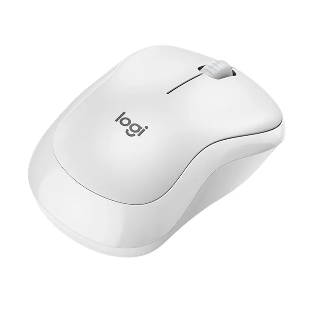 Mouse Logitech M240 Bluetooth Blanco
