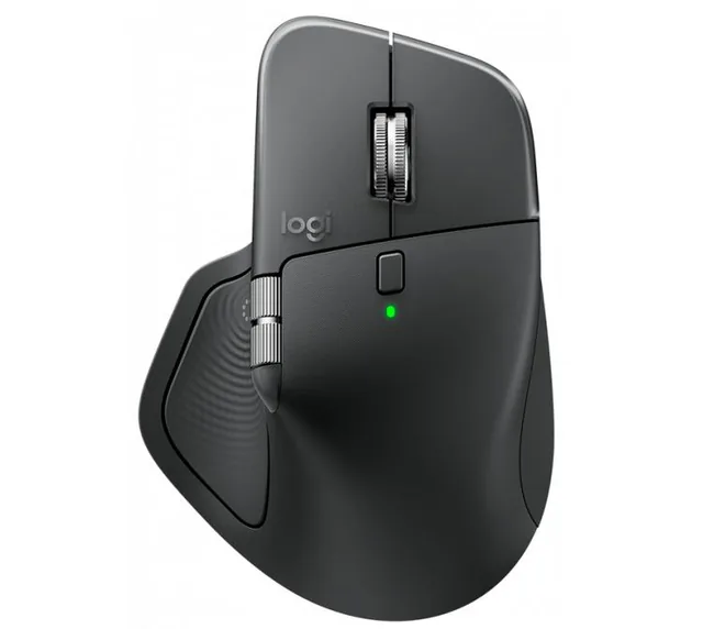 Mouse Logitech MX Master 4 Wireless Bluetooth Black Táctil Haptico PC/MAC