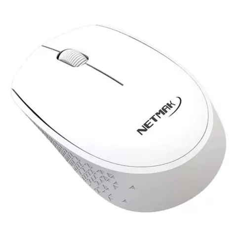 Mouse Netmak NM-M680 Inalámbrico Blanco