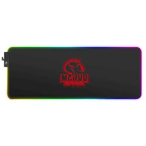 Mouse Pad Marvo RGB G45 XL Black Gravity P1