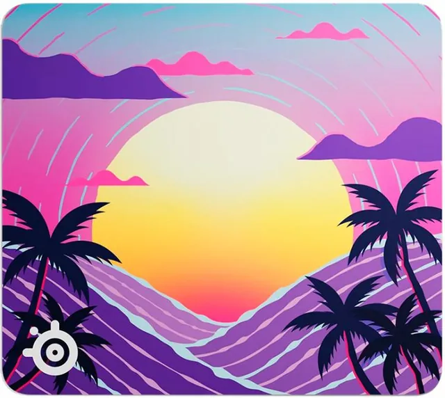 Mouse Pad Steelseries Neon Sunset QcK L 450x400mm