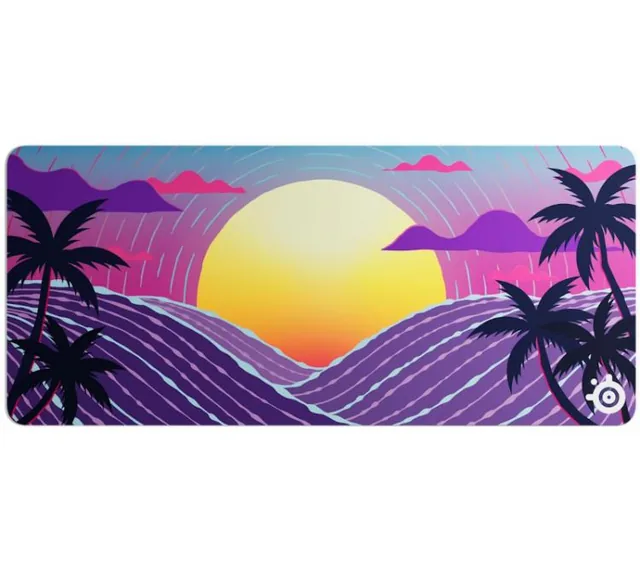 Mouse Pad Steelseries Neon Sunset QcK XXL 900x400mm