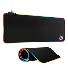 Mouse Pad Ultra Glide Rgb Xxl 90 X 40 Rgb Raptor Negro Negro