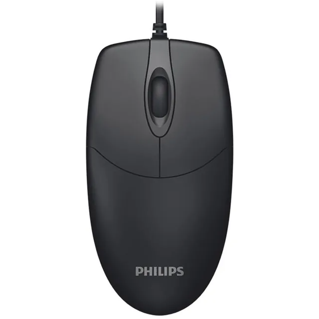 Mouse Philips M234 Usb 1000dpi Black