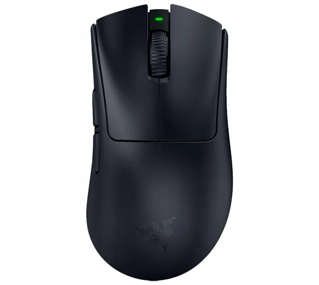 Mouse Razer DeathAdder V4 PRO Wireless 2.4Ghz HyperPolling 8000Hz Sensor Focus Gen3 Black USB-C 56gr 150Hs