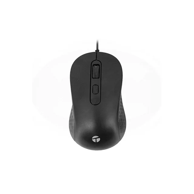 Mouse Teros TE-1229S C/Cable Black