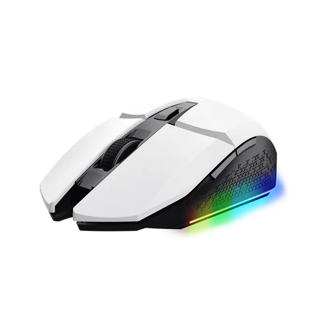 Mouse Trust Gaming Gxt 110 Felox Wireless 6400 Dpi White