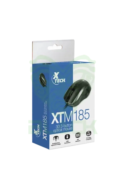 Mouse X-tech �ptico Con Cable Res 800dpi