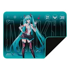Mousepad Gamer Asus Tuf X Hatsune Miku Edition Negro Hatsune Miku