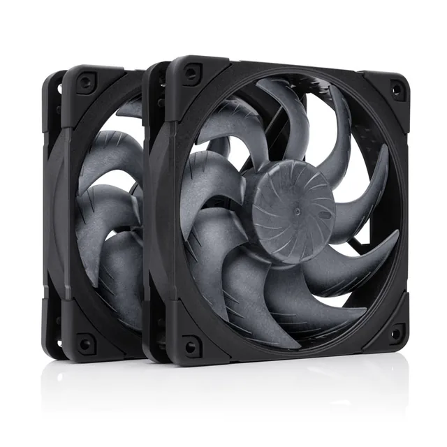 NOCTUA NF-A12x25 G2 PWM Sx2-PP chromax.black (Set x2 unid.)