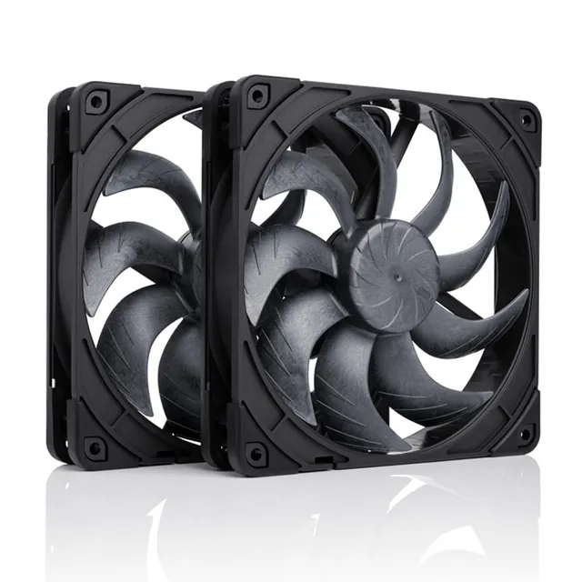 NOCTUA NF-A14x25 G2 PWM Sx2-PP chromax.black (Set x2 unid.)