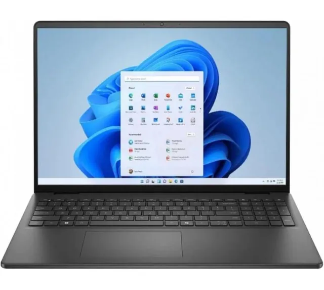 Notebook Dell 16 DC16255 16" Touch FHD+ AMD Ryzen 7 250 16GB DDR5 SSD 512GB Win11 Black