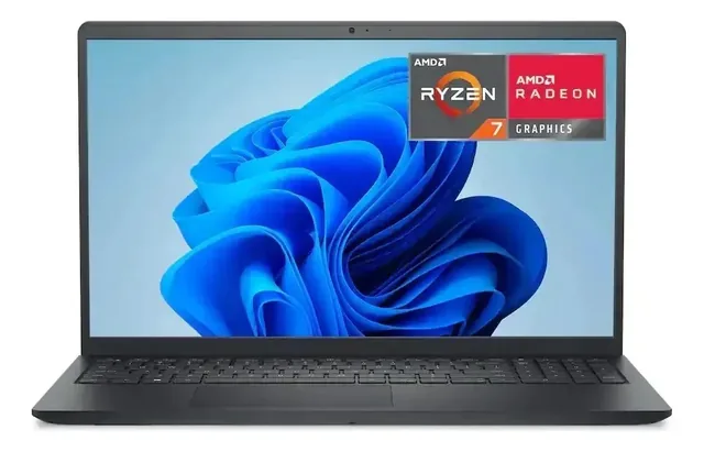 Notebook Dell Dc15255 Ryzen 7 7730u 32gb Ram 512GB Ssd Touch Negro