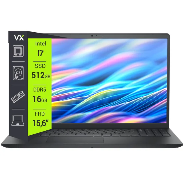 Notebook Dell Inspiron DC15250 Core I7 1335U 16GB 512GB 15.6" Touch W11