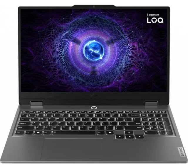 Notebook Gamer Lenovo LOQ 15IRX9 15.6" FHD IPS 144Hz Intel Core i5-13450HX 8GB DDR5 SSD 512GB RTX 3050 6GB FreeDOS Luna Grey 83DV01KGAR