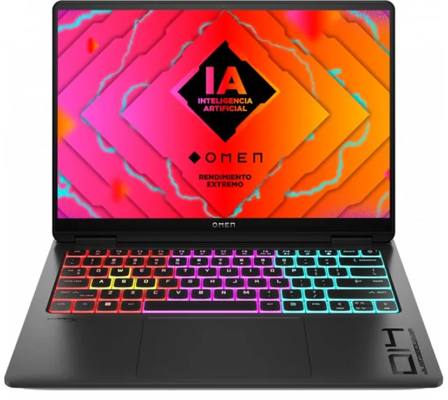 Notebook HP OMEN 14 14" Intel Core Ultra 9 185H 32GB SSD 2TB RTX 4070 8GB Win11 Black 14-fb0004la