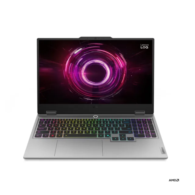 Notebook Lenovo LOQ 15AHP10 15.6" AMD Ryzen 7 250 16GB DDR5 SSD 512GB RTX 5050 8GB Free DOS 83JG00B5AR