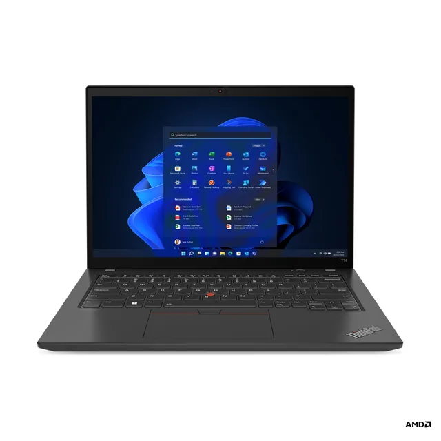Notebook Lenovo ThinkPad T14 14" Ryzen 5 6650U 16GB SSD 512GB W11 Pro Gtia 3YOS