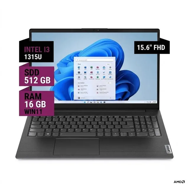 Notebook Lenovo V15 G4 IRU 15.6" FHD I3-1315U 16GB 512GB SDD WIN11