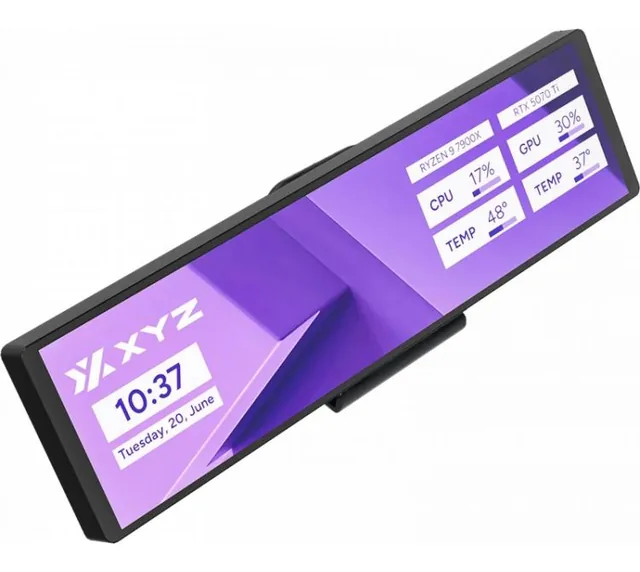 Pantalla Secundaria XYZ VIEWPRO-MSD901 9.16" Ultra-Wide IPS Display USB Tipo C