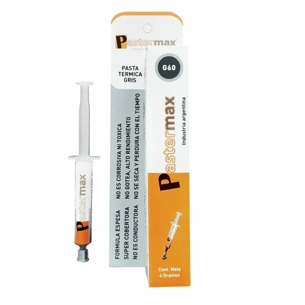 Pasta Térmica Pastermax Gris G60 4g