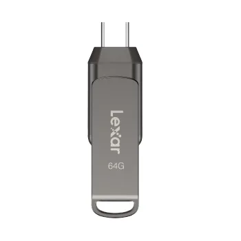Pendrive Lexar JumpDrive Dual D400 64gb 130MB/s