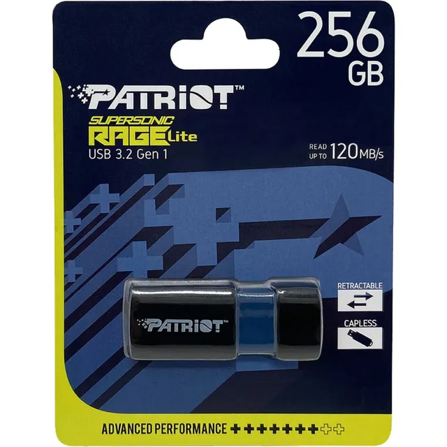 Pendrive Patriot 256GB Rage Lite USB 3.2