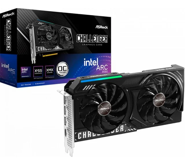 VGA ASRock Challenger OC ARC B580 12GB
