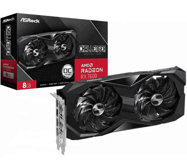 VGA ASRock Challenger OC RX 7600 8GB
