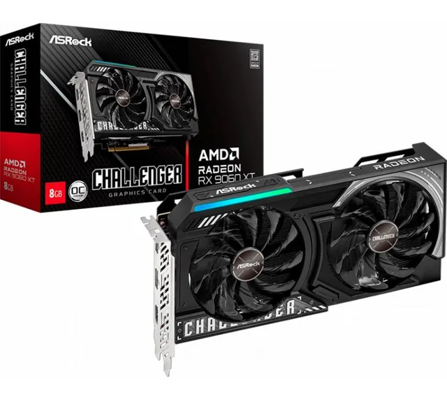 VGA ASRock Challenger OC RX 9060 XT 8GB