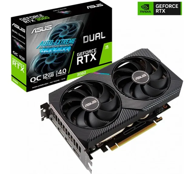 VGA ASUS Dual OC RTX 3060 12GB