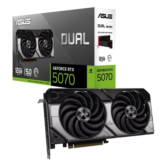 VGA ASUS Dual OC RTX 5070 12GB