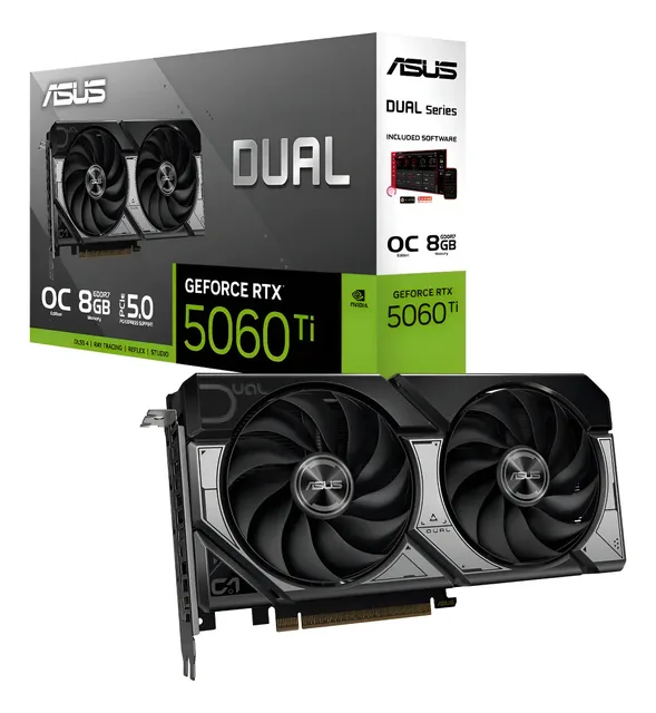 VGA ASUS Dual RTX 5060 TI 8GB