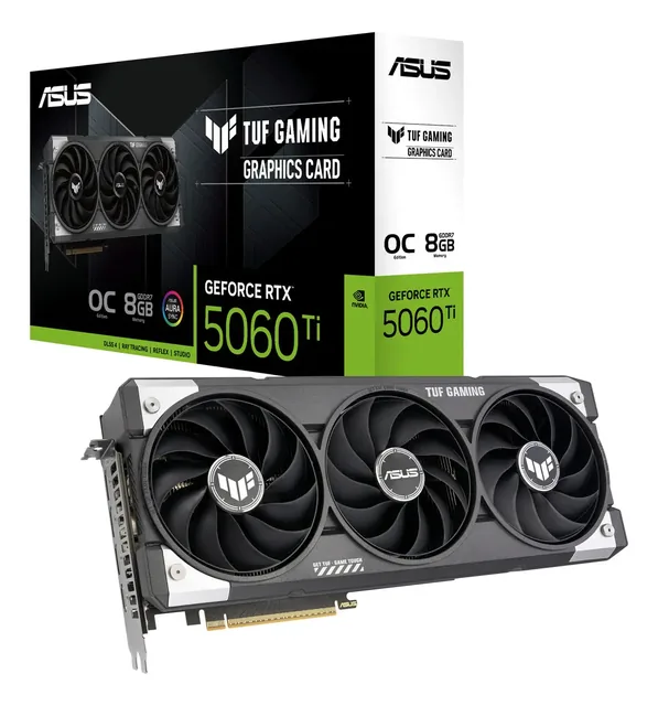 VGA ASUS TUF OC RTX 5060 TI 8GB