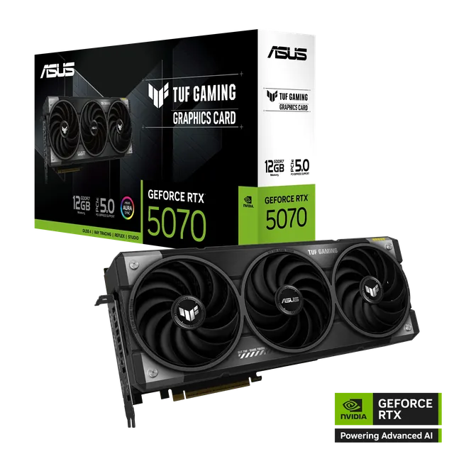 VGA ASUS TUF OC RTX 5070 12GB